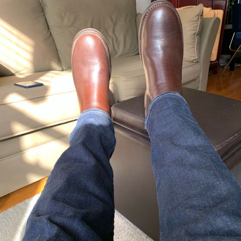 Addict Boots AB-03 Chelsea Boots in Unknown Leather
