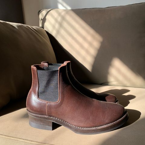 Addict Boots AB-03 Chelsea Boots in Unknown Leather