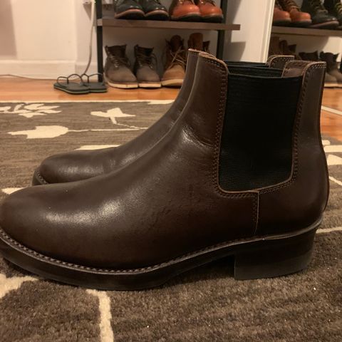 Addict Boots AB-03 Chelsea Boots in Unknown Leather