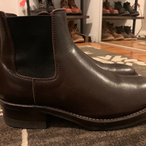 Addict Boots AB-03 Chelsea Boots in Unknown Leather