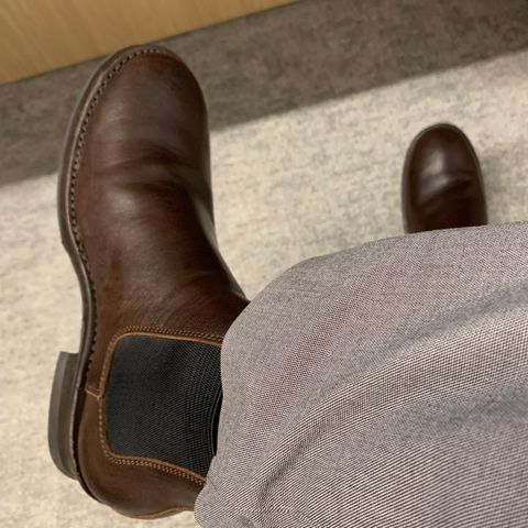 Addict Boots AB-03 Chelsea Boots in Unknown Leather