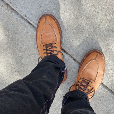 Grant Stone Ottawa Boot in Incas Natural Kangaroo