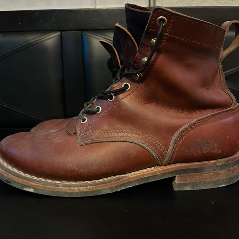 Nicks Falcon in Wickett & Craig Tan Oiled Latigo