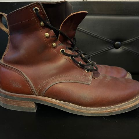 Nicks Falcon in Wickett & Craig Tan Oiled Latigo