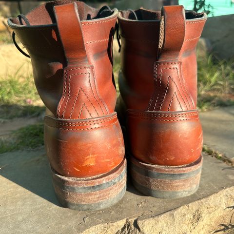 Nicks Falcon in Wickett & Craig Tan Oiled Latigo