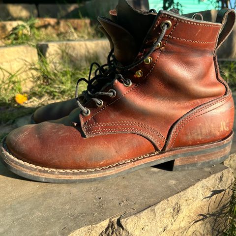 Nicks Falcon in Wickett & Craig Tan Oiled Latigo