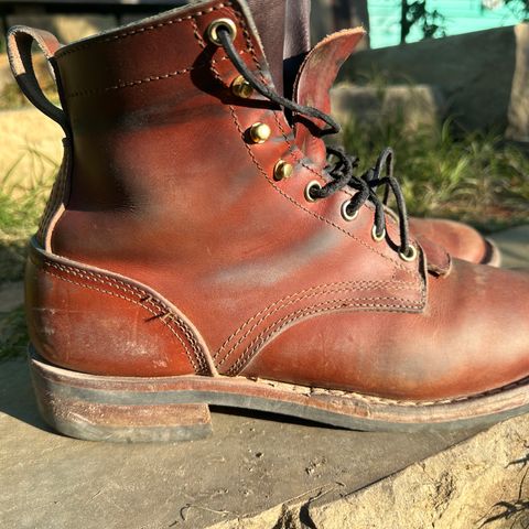 Nicks Falcon in Wickett & Craig Tan Oiled Latigo