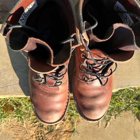 Nicks Falcon in Wickett & Craig Tan Oiled Latigo