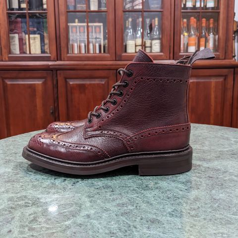 Tricker's Stow Country Boot in C.F. Stead Sign Classic Kudu