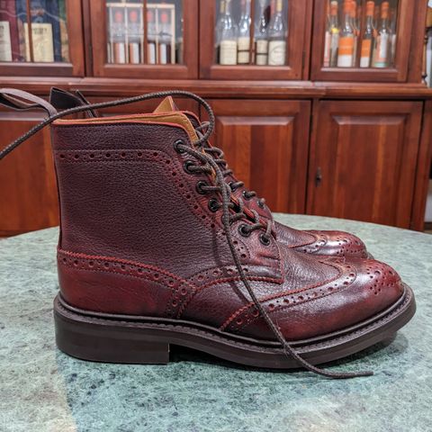 Tricker's Stow Country Boot in C.F. Stead Sign Classic Kudu