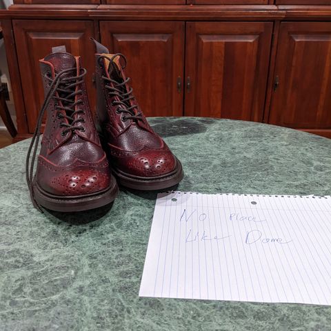 Tricker's Stow Country Boot in C.F. Stead Sign Classic Kudu