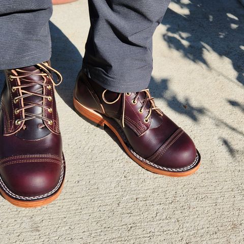 Nicks MTO in Wickett & Craig Burgundy Double Stuffed