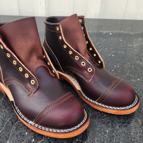 Nicks MTO in Wickett & Craig Burgundy Double Stuffed