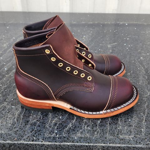 Nicks MTO in Wickett & Craig Burgundy Double Stuffed