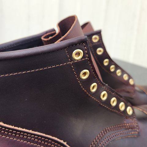 Nicks MTO in Wickett & Craig Burgundy Double Stuffed