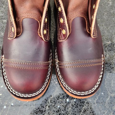 Nicks MTO in Wickett & Craig Burgundy Double Stuffed