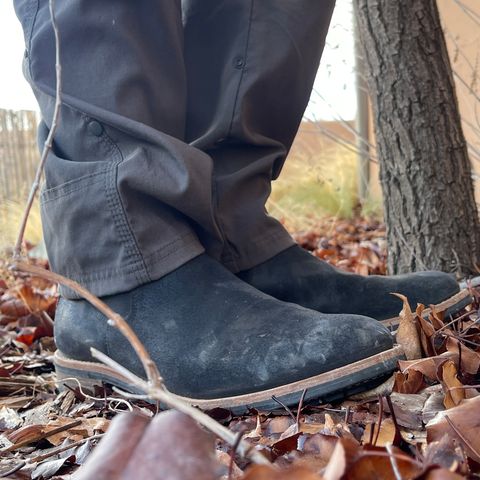 Mark Albert Chelsea Boot in C.F. Stead Black Waxy Commander Suede