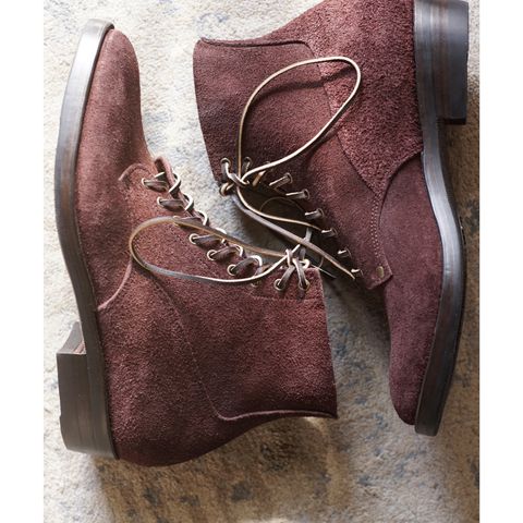 NF Bootmaker Fritz Boot in J&FJ Baker Australian Nut Panel Hide Roughout