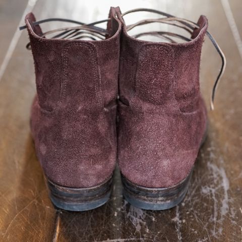 NF Bootmaker Fritz Boot in J&FJ Baker Australian Nut Panel Hide Roughout