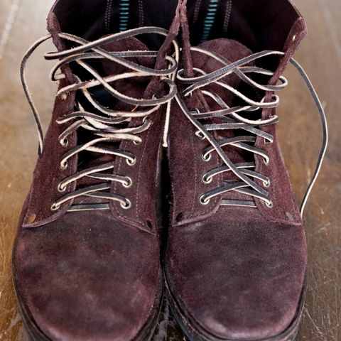 NF Bootmaker Fritz Boot in J&FJ Baker Australian Nut Panel Hide Roughout