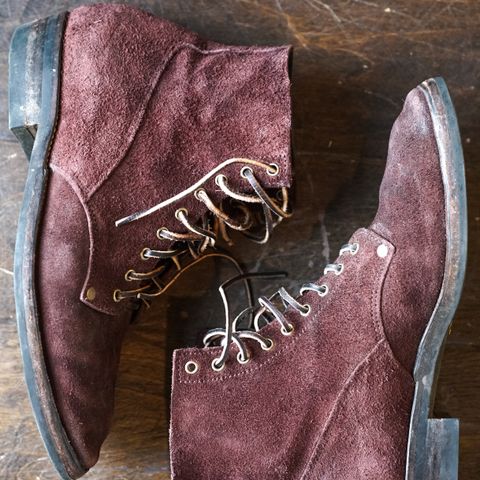 NF Bootmaker Fritz Boot in J&FJ Baker Australian Nut Panel Hide Roughout