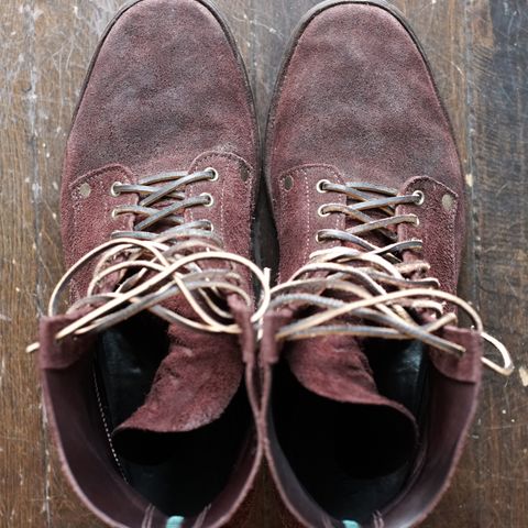 NF Bootmaker Fritz Boot in J&FJ Baker Australian Nut Panel Hide Roughout