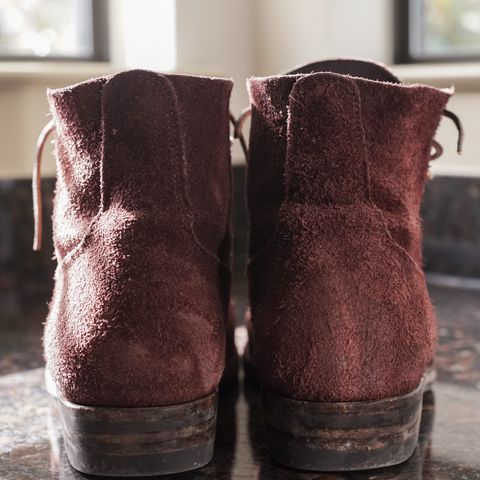 NF Bootmaker Fritz Boot in J&FJ Baker Australian Nut Panel Hide Roughout