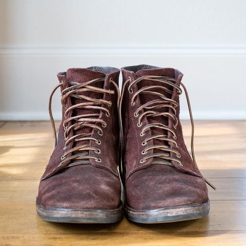 NF Bootmaker Fritz Boot in J&FJ Baker Australian Nut Panel Hide Roughout