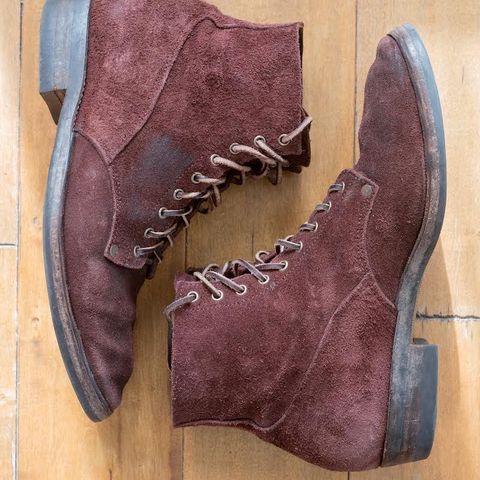 NF Bootmaker Fritz Boot in J&FJ Baker Australian Nut Panel Hide Roughout