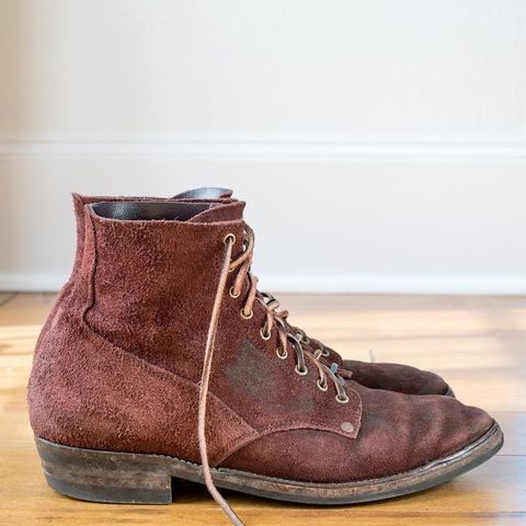 NF Bootmaker Fritz Boot in J&FJ Baker Australian Nut Panel Hide Roughout