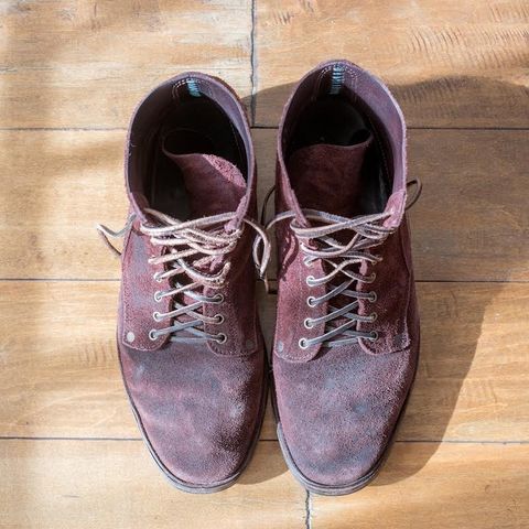 NF Bootmaker Fritz Boot in J&FJ Baker Australian Nut Panel Hide Roughout
