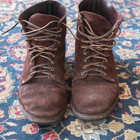 NF Bootmaker Fritz Boot in J&FJ Baker Australian Nut Panel Hide Roughout