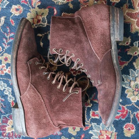 NF Bootmaker Fritz Boot in J&FJ Baker Australian Nut Panel Hide Roughout