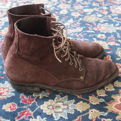 NF Bootmaker Fritz Boot in J&FJ Baker Australian Nut Panel Hide Roughout