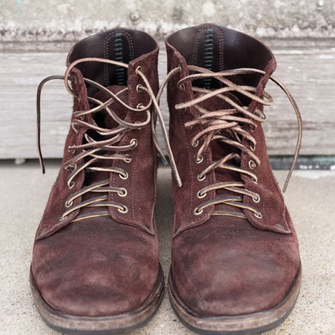 NF Bootmaker Fritz Boot in J&FJ Baker Australian Nut Panel Hide Roughout