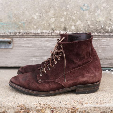 NF Bootmaker Fritz Boot in J&FJ Baker Australian Nut Panel Hide Roughout