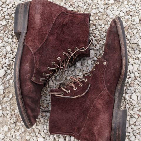 NF Bootmaker Fritz Boot in J&FJ Baker Australian Nut Panel Hide Roughout