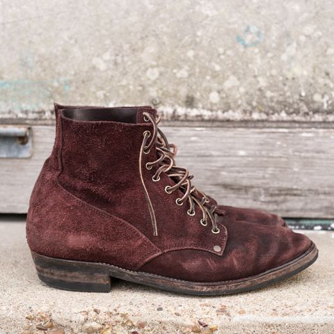 NF Bootmaker Fritz Boot in J&FJ Baker Australian Nut Panel Hide Roughout