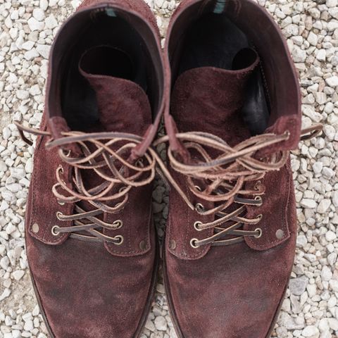 NF Bootmaker Fritz Boot in J&FJ Baker Australian Nut Panel Hide Roughout