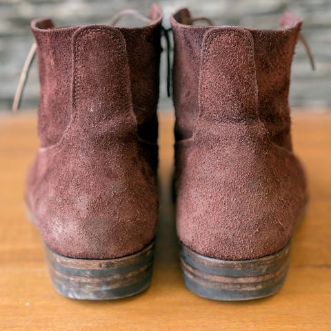 NF Bootmaker Fritz Boot in J&FJ Baker Australian Nut Panel Hide Roughout