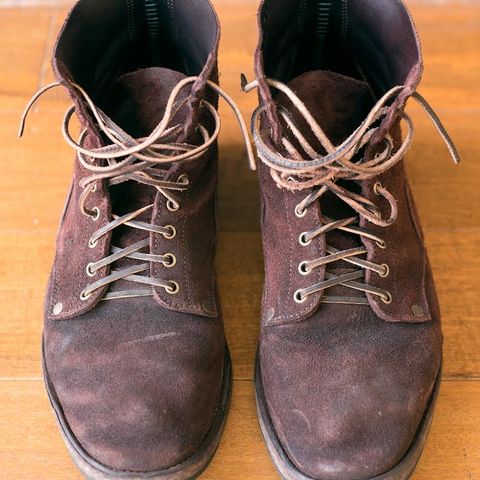 NF Bootmaker Fritz Boot in J&FJ Baker Australian Nut Panel Hide Roughout