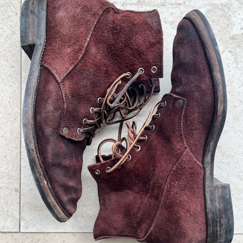 NF Bootmaker Fritz Boot in J&FJ Baker Australian Nut Panel Hide Roughout