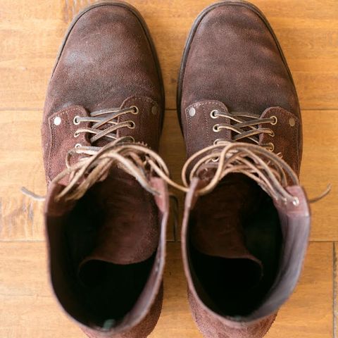 NF Bootmaker Fritz Boot in J&FJ Baker Australian Nut Panel Hide Roughout