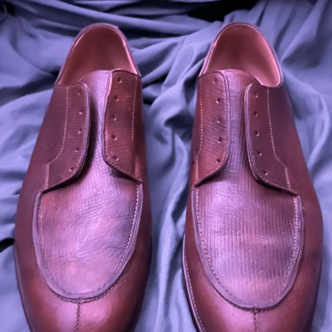 Crockett & Jones x New & Lingwood Split Toe Derby in 1786 Russian Reindeer Hide