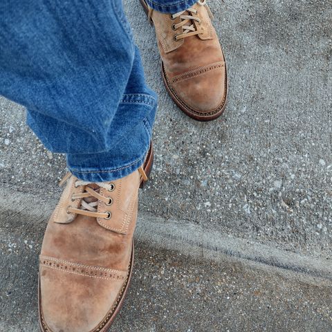 Renav ISN - 106 in Conceria Cloe Crust Shell Cordovan