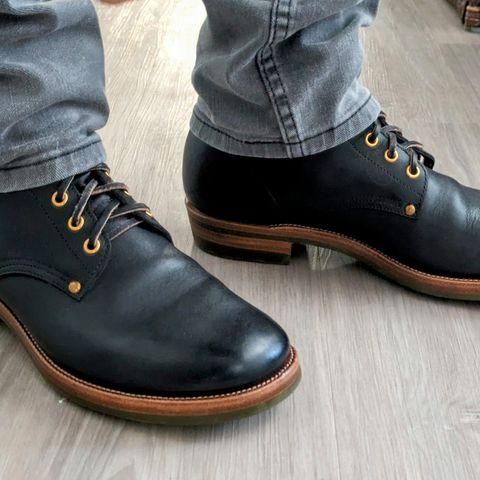 Iron Boots The Great Escape in Seidel Black Oil Tan