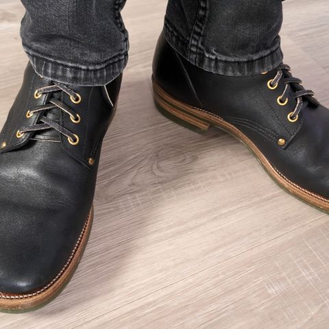 Iron Boots The Great Escape in Seidel Black Oil Tan
