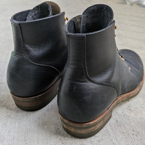 Iron Boots The Great Escape in Seidel Black Oil Tan