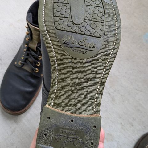 Iron Boots The Great Escape in Seidel Black Oil Tan