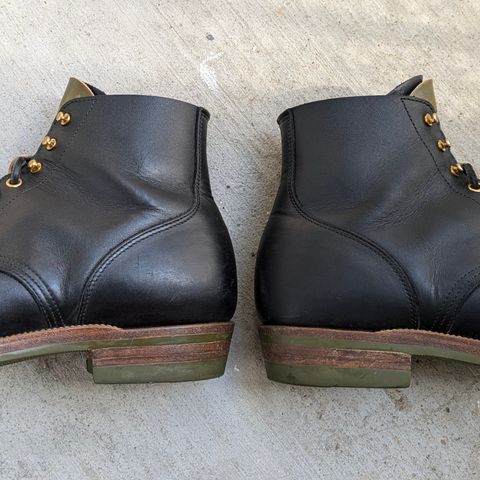 Iron Boots The Great Escape in Seidel Black Oil Tan